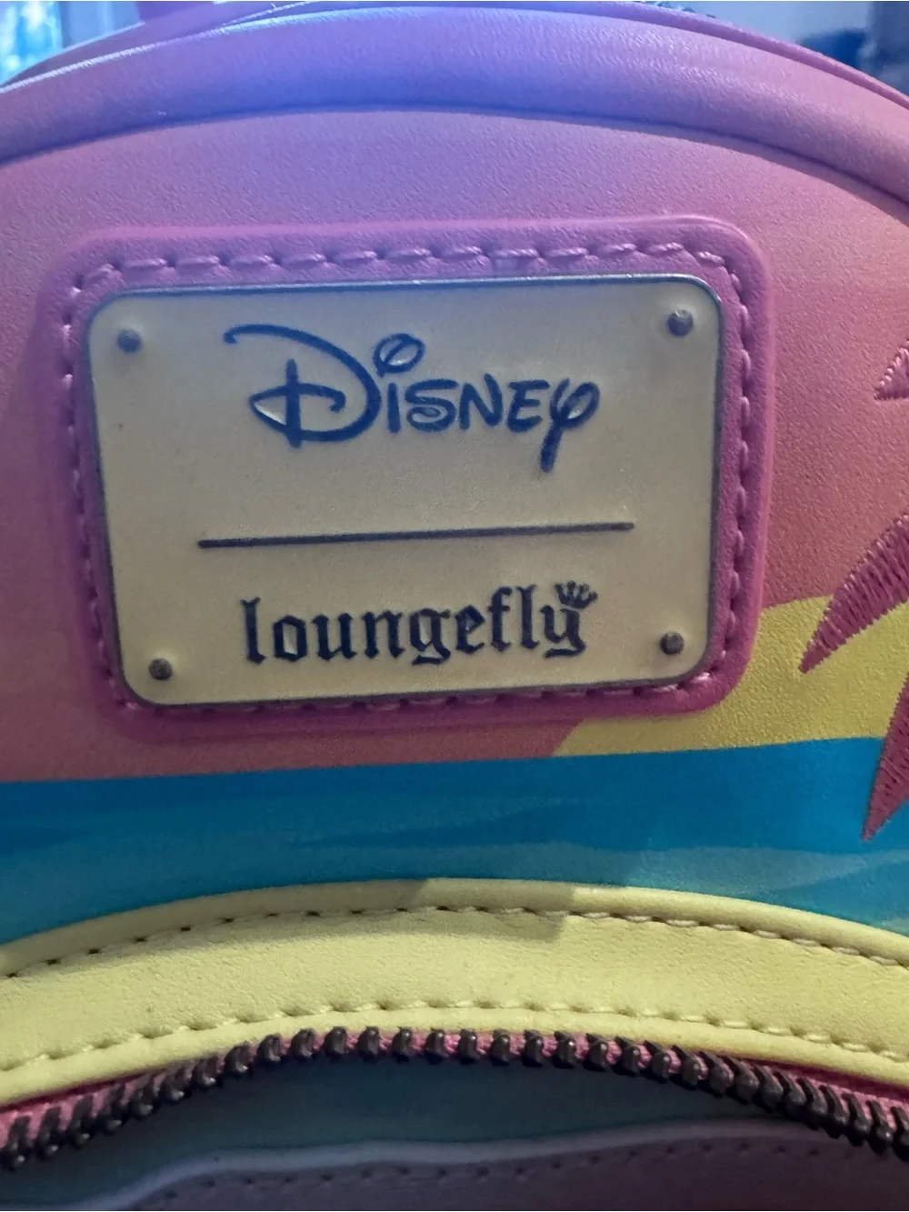 Loungefly Kids Backpack Moana Pua & Hei Hei in Pink, Tan, Teal
